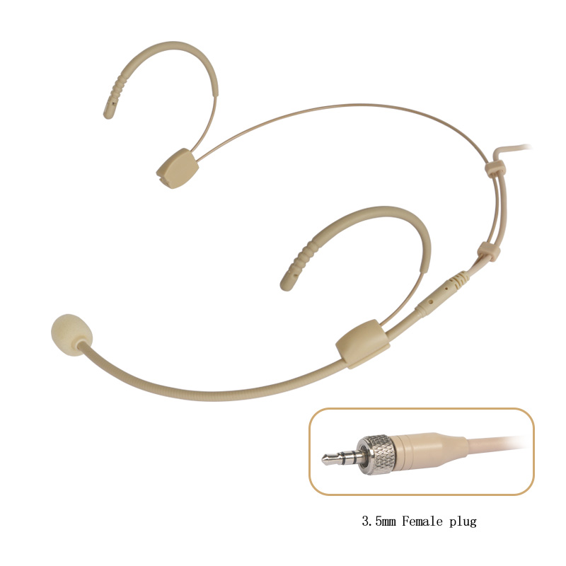 K62B  3.5mm Female plug(beige color)