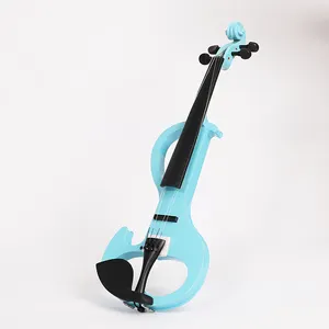 HONG QUE 도매 사용자 정의 고급 전기 바이올린 4/4 무료 바이올린 케이스 판매