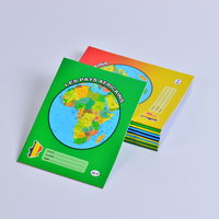 Cahier de Haute Qualité Usine Chine A5 Cahier d'Exercices Ligné Français 50/100/200 Pages pour le Marché Africain