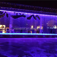 Fuente de Agua Digital Programable con Gráficos de Cascada Interior y Letras, Equipo para Oficina u Hotel