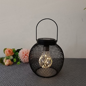 Yeni güneş açık avlu oyulmuştur rattan dokuma dekoratif asılı ışık - Product Image 3