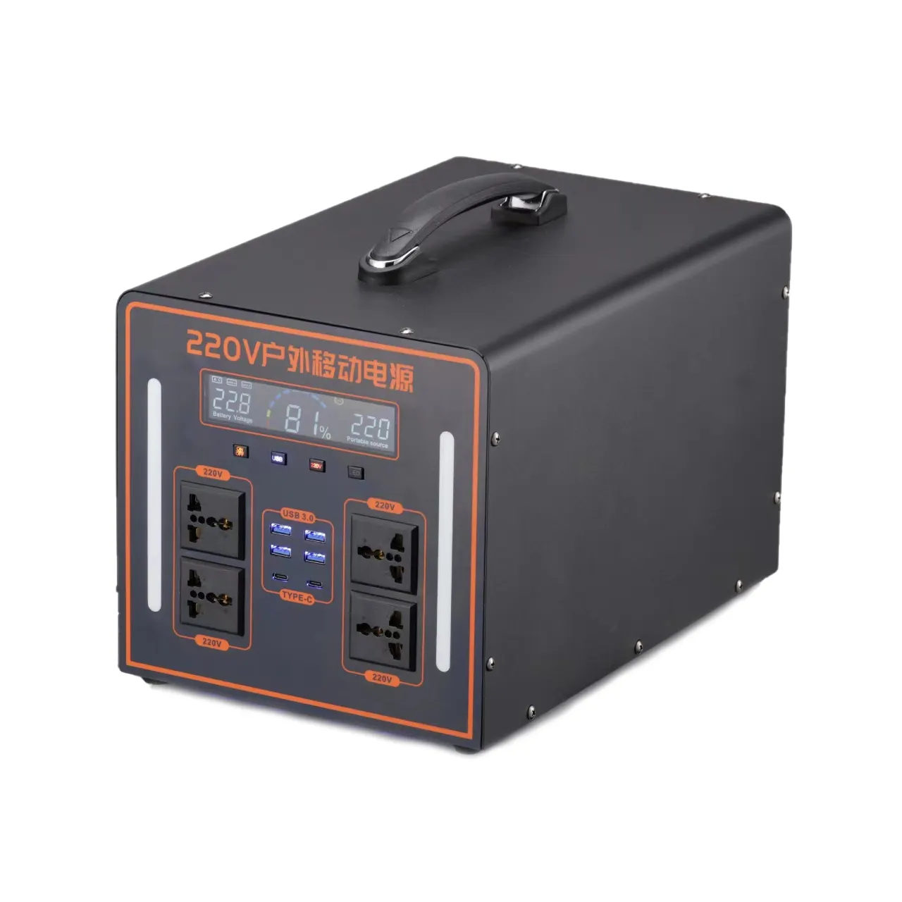 300 W 600 W 1000 W 1250 W 1500 W 2000 W 2500 W 3000 W Schlepprad-Batterie für Zuhause industrielle und gewerbliche Energiespeichersystem-Batterie