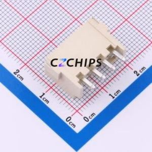 3.96-4P WT Wire-to-Board Pin Header SMD,P=3.96mm,Horizontal Mount Connector 1x4P 3.96mm Horizontal Mount 4P - Product Image 2