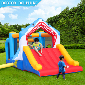 Château gonflable de fête à thème Doctor Dolphin Shark Cartoon Slide Party <span class=keywords><strong>Happy</strong></span> - Product Image 1