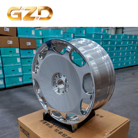 Velg & Ban Mobil Penumpang GZD Harga Murah Grosir Velg Tempa Aluminium Alloy Kustom 24x14 velg tempa 5x5.5 krom