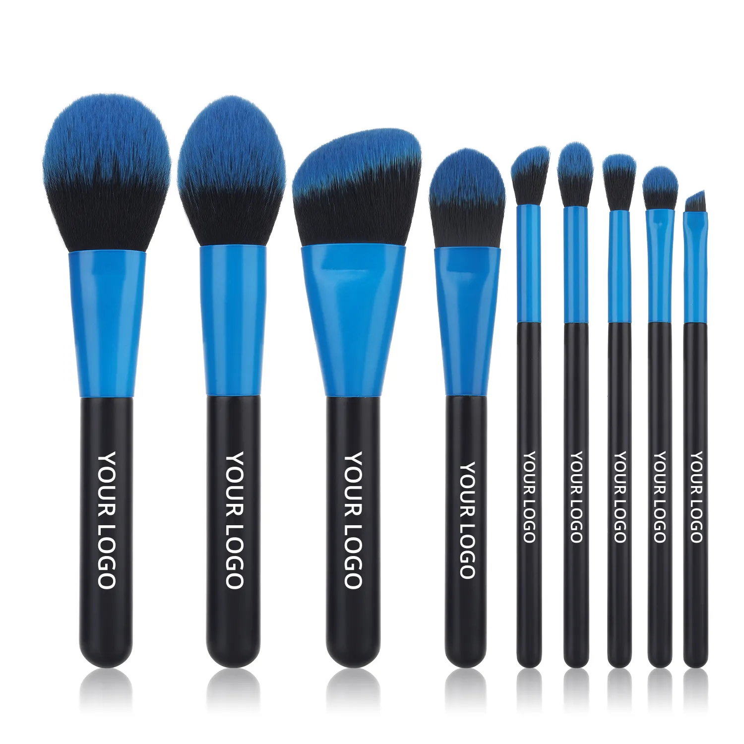 Gracedo – pinceaux de maquillage Logo personnalisé, vente en gros, ensemble de pinceaux de maquillage pour fond de teint, ombre à paupières, Kit d'outils