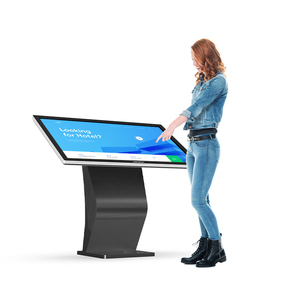 Tầng thường vụ tiếp thị kinh doanh k hình dạng thông tin điều tra <span class=keywords><strong>kiosk</strong></span> tương tác tất cả trong một PC ngang màn hình cảm ứng <span class=keywords><strong>kiosk</strong></span> - Product Image 1