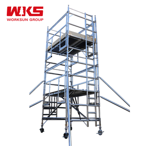 Plataforma de Trabajo Plegable de <span class=keywords><strong>Aluminio</strong></span> con Altura Ajustable para Aplicaciones Industriales, Torre de <span class=keywords><strong>Aluminio</strong></span> - Product Image 3
