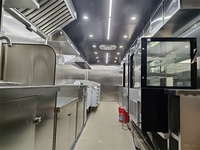 Camion de restauration mobile, remorque alimentaire extérieure, camion de sushi japonais avec ventilateur d'extraction