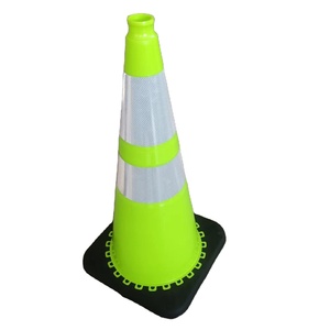 28 "<span class=keywords><strong>in</strong></span>ç kireç yeşil trafik konisi ile 6" + 4 "yansıtıcı yaka çok amaçlı Premium PVC güvenlik konisi - Product Image 1