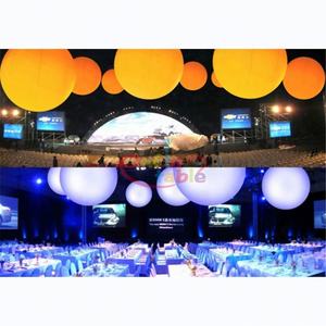 Globo de iluminación LED personalizado, esfera inflable de <span class=keywords><strong>planetas</strong></span>/globo colgante de iluminación inflable para Decoración - Product Image 4