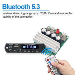 VIRE Home Audio <strong>for</strong> <strong>Bluetooth</strong> <strong>Receiver</strong> Board 2*100W High Power Mini <strong>Amplifier</strong> with TPA3316 Electrolytic Stereo Sound Audio Board - Product Image 3