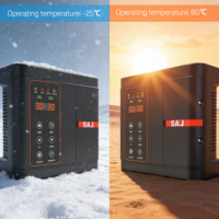 Contrôleur de pompe à eau triphasé SAJ PDH30 5,5 kW IP54 VFD 380V pour systèmes d'irrigation à pression constante industriels/commerciaux