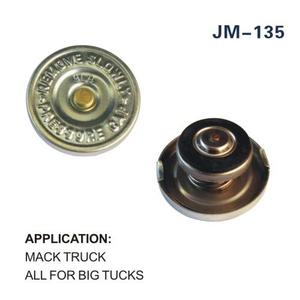 Bouchon de radiateur pour camion Wenzhou Auto Parts JM-135 pour MACK Big Tucks, pièce de rechange - Product Image 1