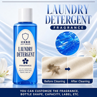 Lessive liquide OEM bleu roi en format grand format, parfum longue durée, fraîcheur, produits de nettoyage