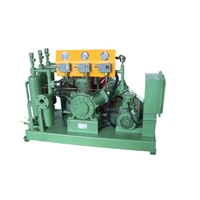 45m 3/h 7.5KW 150 bar 300bar Sans Huile d'oxygène de gaz d'appoint compresseur Industriel haute pression compresseur d'air de gaz