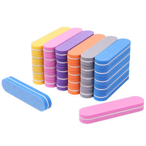 Limas de uñas de esponja para manicura, papel de lija grueso fuerte, lima de uñas, pulidor, <span class=keywords><strong>barco</strong></span>, herramientas para el cuidado de las uñas 100/180 - Product Image 5