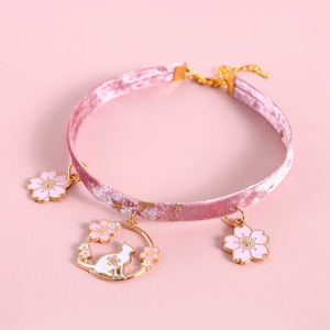 <span class=keywords><strong>Collier</strong></span> réglable pour chat avec pendentif, <span class=keywords><strong>collier</strong></span> tendance pour chiot, boucle de sécurité, <span class=keywords><strong>collier</strong></span> pour chaton <span class=keywords><strong>Chihuahua</strong></span>, accessoires pour chat - Product Image 4