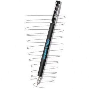Stylo Gel à Bille Personnalisé Cj661 en Carbone Givré 0,5 mm pour Entreprise, Bureau, Étudiant et Examen - Product Image 2