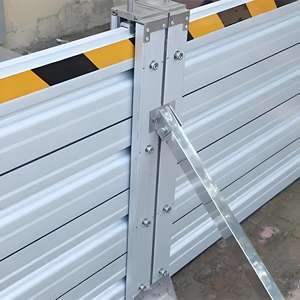 <span class=keywords><strong>Barrera</strong></span> de control de inundaciones de aleación de aluminio, panel de inundación antiinundación, barreras de tráfico, producto - Product Image 5