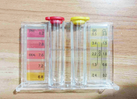 Kit de test pour piscine et spa, pH, chlore, brome, avec bouchon de sécurité pour bébé, flacons de réactifs de 20 ml pour bain à remous et piscine
