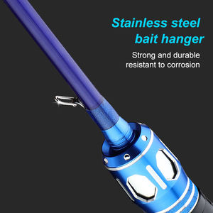 Nouvelle Offre Spéciale 1.65m 1.8m 2.1m canne à pêche et moulinet Combo canne à pêche télescopique canne à pêche ensemble <span class=keywords><strong>de</strong></span> cannes à pêche - Product Image 5