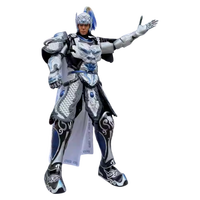 Costume de festival Zhao Yun personnalisé de 2,5 mètres en EVA pour événements et fêtes, service de location mécanisé