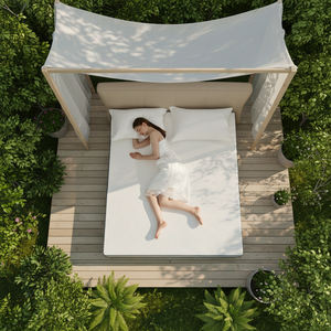 Colchón Moderno Híbrido de Espuma Viscoelástica con Resortes Ensacados, Cómodo, Tamaño Queen/King, Comprimido en Caja, Calidad de Hotel 5 Estrellas - Product Image 2