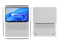 Laptop Intel N5095 DDR4 portabel Laptop, komputer Laptop bisnis rumah sekolah 16 + 512GB SSD baru, PC layar besar 17.3"