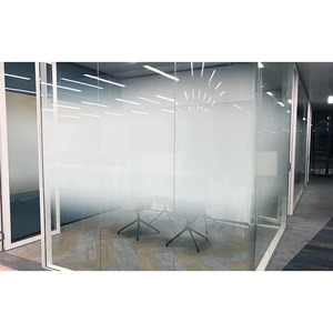 Two Way White Gradient Decorative Glass Film with Dot Pattern Self-adhesive Customized <b>Sticker</b> for Modern Office Use - Product Image 4