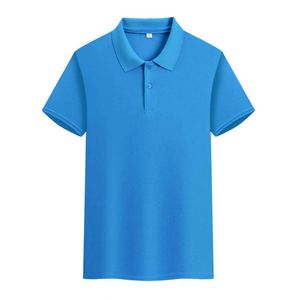 Chemise de golf personnalisée pour homme avec logo brodé, anti-plis, en polyester tricoté, avec poche et manches courtes - Product Image 3