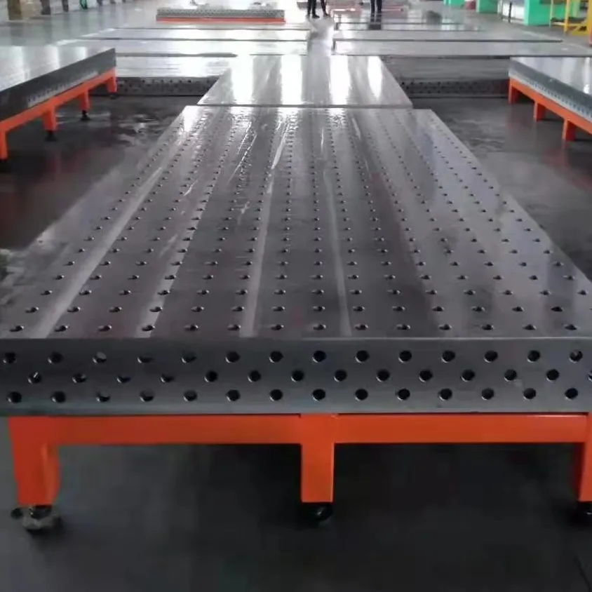 China Top Quality 2D Welding Table Plate 3d Metal Welding Table With Jigs Welding Fixtures