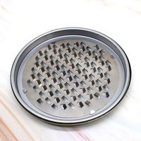 Plateau en acier inoxydable portable pour spirale anti-moustiques, porte-spirale anti-moustiques avec couvercle, support pratique et sûr pour l'été