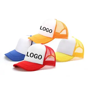 En gros De Golf Mousse Maille Unisexe Coton Personnalisé Logo Casquette de Baseball Plaine Broderie Impression Camionneur Personnalisé Golf Mesh Cap Chapeau