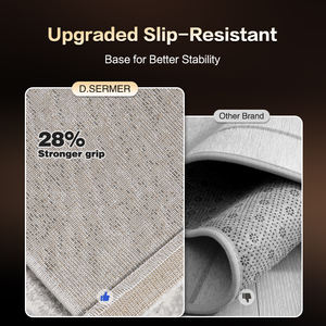 Tappeto Moderno di Lusso Grande Dsermer, Astratto, Realizzato a Macchina, Adatto ai Animali Domestici, Grigio, per <span class=keywords><strong>Soggiorno</strong></span> - Product Image 5