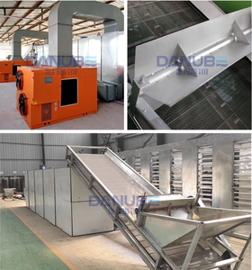 Équipement de séchage continu automatique et intelligent OEM Déshydrateur de feuilles de mûrier Séchoir à bande à mailles de feuilles - Product Image 3