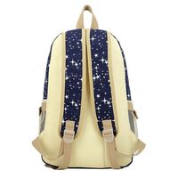 Personalizado 3PCs Nuevo diseño de lona duradera al por mayor barato suave niños mochilas escolares conjuntos