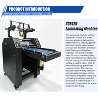 Laminateur hydraulique CG8420, pression hydraulique pour un laminage sans bulles ni plis