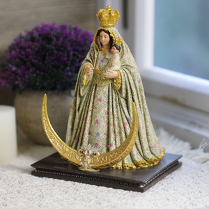 Productos en Stock, Estatuas Religiosas Católicas de Resina, Adorno Cristiano Católico Sagrado, Virgen María, Estatua de Nuestra Señora de 16 cm de Alto - Product Image 4