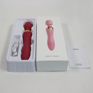 Kadın için seks ürünleri değnek masaj sihirli değnek çift kafa yapay penis G nokta ucuz fiyat seks oyuncakları isınma fonksiyonu ile masaj - Product Image 2