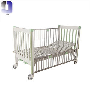 JQ-A39-1 tempat tidur rumah sakit anak, tempat tidur bayi medis menyusui berroda untuk klinik & Rumah Sakit Anak - Product Image 3