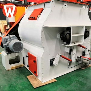 Máquina mezcladora de alimentos para animales, remo de doble eje horizontal, alimentación de aves de corral - Product Image 3