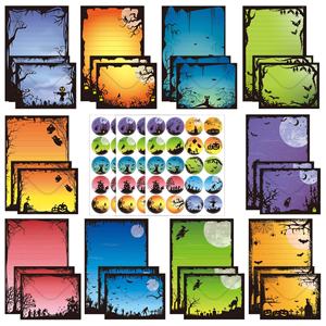 160 pièces aquarelle transfrontalière créative artistique papeterie écriture ensemble pour noël <span class=keywords><strong>anniversaire</strong></span> <span class=keywords><strong>invitation</strong></span> lettres papier - Product Image 6