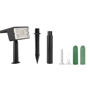 Applique murale à <span class=keywords><strong>LED</strong></span> solaire étanche 2 en 1 pour jardin <span class=keywords><strong>extérieur</strong></span>, paysage, chemin de cour, pelouse, couloir. - Product Image 6