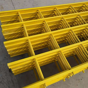 Caractéristique anti-dérapante Grille de sol industrielle en fibre de verre FRP pultrudée - Product Image 6