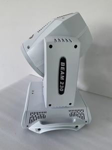 Projecteur LED Beam 230W 7R RGBW IP20 à Coque Blanche avec Contrôle DMX512 pour Ambiance Scénique et Spectacles - Product Image 3