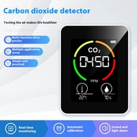 Détecteur WiFi de qualité de l'air CO2 avec affichage OLED Moniteur de température et d'humidité Conception de barre fonctionnant sous Android