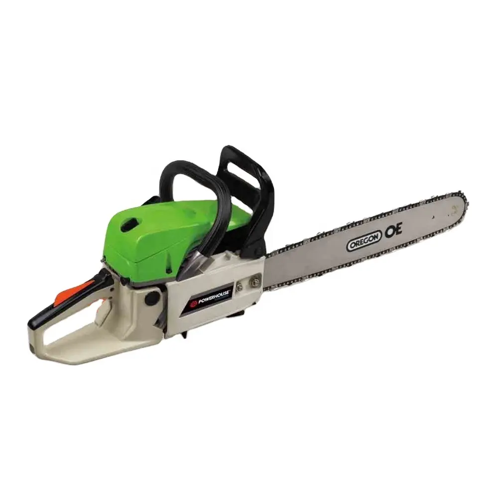 Профессиональная бензиновая цепная пила для резки дерева, высокое качество, 20 дюймов, 52CC