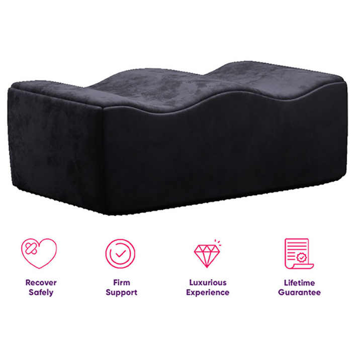 BBL Cushion Seat – Dr Approved 17" L Ergonomic Butt Pillow –BBL Recovery Pillow Ultra Comfortable Booty Pillow For Home, Office Chair, Car And Travel - View #9