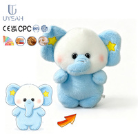 UYEAH OEM ODM CE CPC EN71 Peluche Éléphant Docteur Personnalisée, Cadeaux, Peluches Animaux Mignons et Doux, Poupées en Peluche Personnalisables